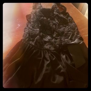 Black glittery dance wear